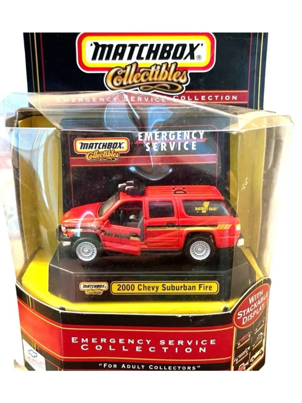 Matchbox Collectibles 2000 Chevy Suburban Fire Emergency Service Collection 1999